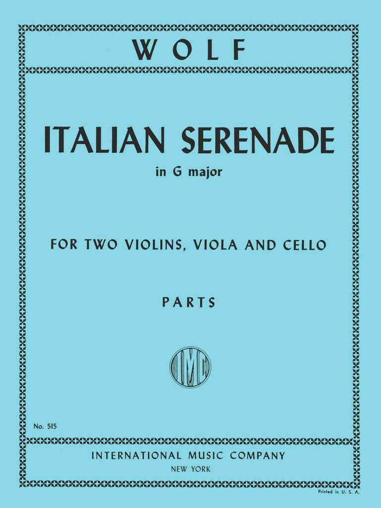 Quartetto Sol (Serenata Italiana)